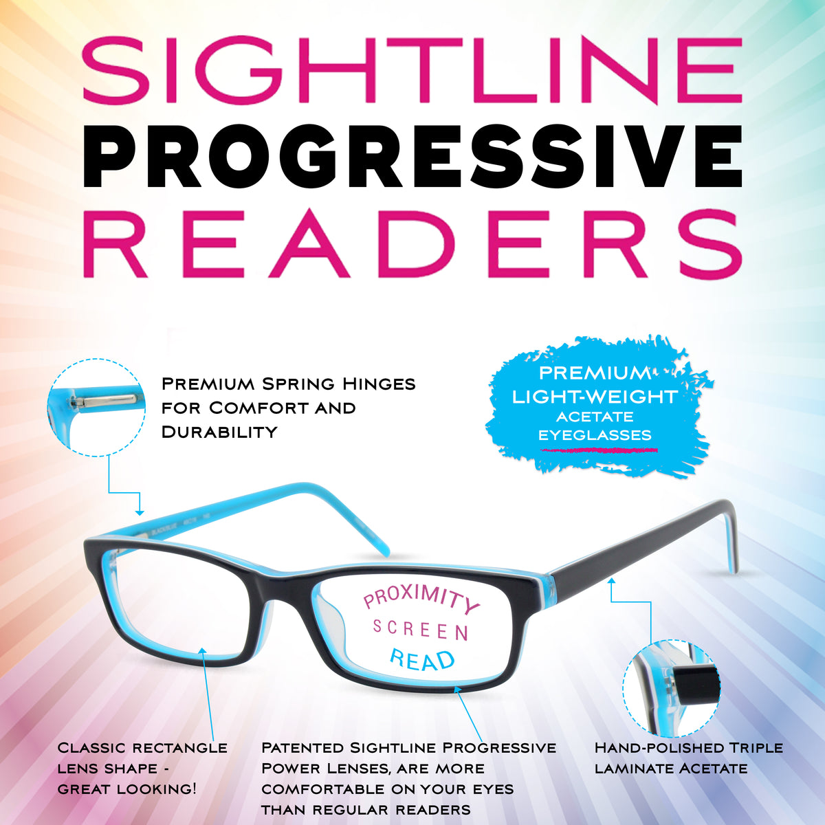 Sightline reading sales glasses